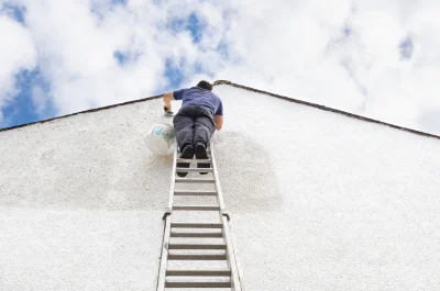 Peinture extérieure à Iverny — façades et ravalement